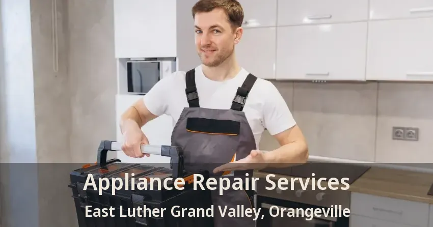 Appliance Repair Services East Luther Grand Valley, Orangeville - ON