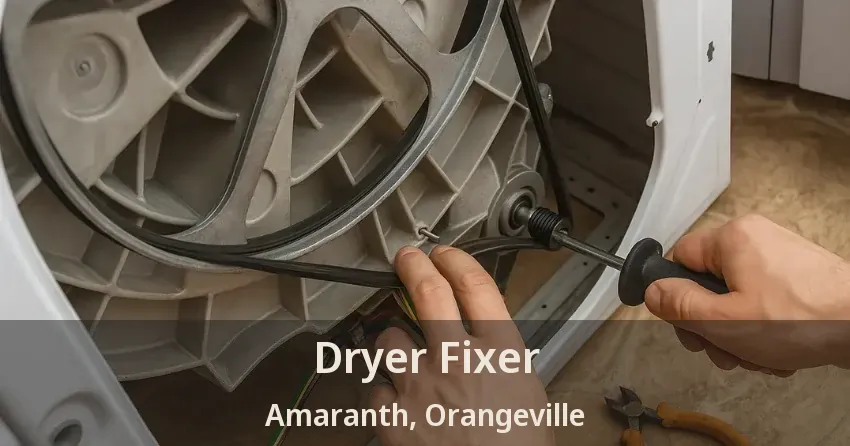 Dryer Fixer Amaranth, Orangeville - ON