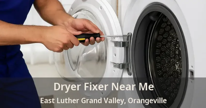 Dryer Fixer Near Me East Luther Grand Valley, Orangeville - ON