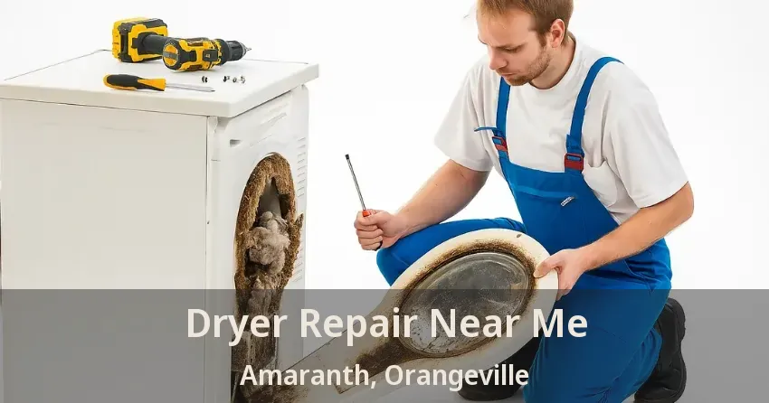 Dryer Repair Near Me Amaranth, Orangeville - ON