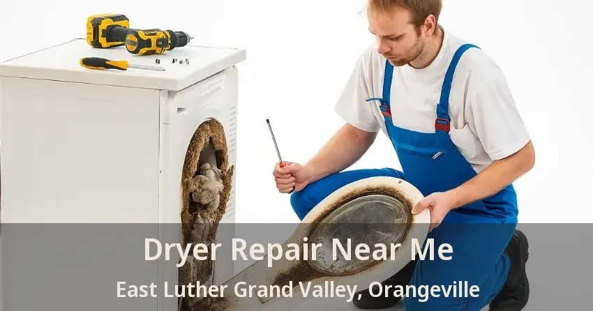Dryer Repair Near Me East Luther Grand Valley, Orangeville - ON
