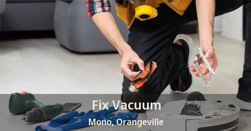 Fix Vacuum Mono, Orangeville - ON
