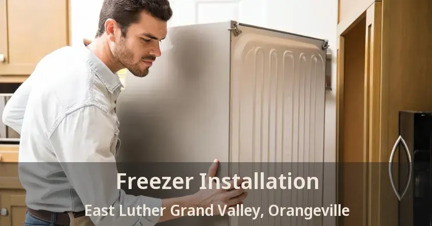 Freezer Installation East Luther Grand Valley, Orangeville - ON