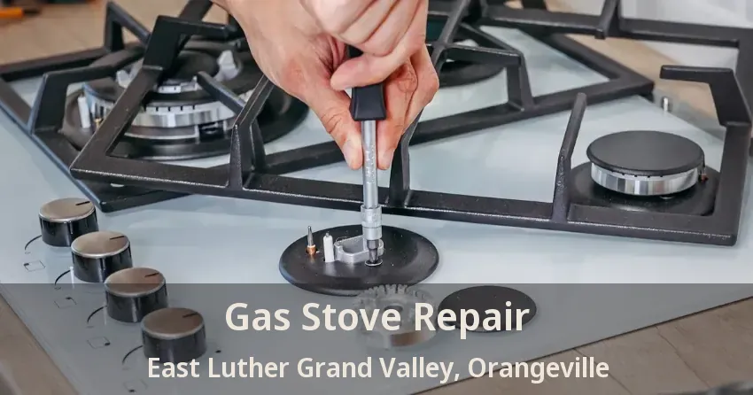 Gas Stove Repair East Luther Grand Valley, Orangeville - ON