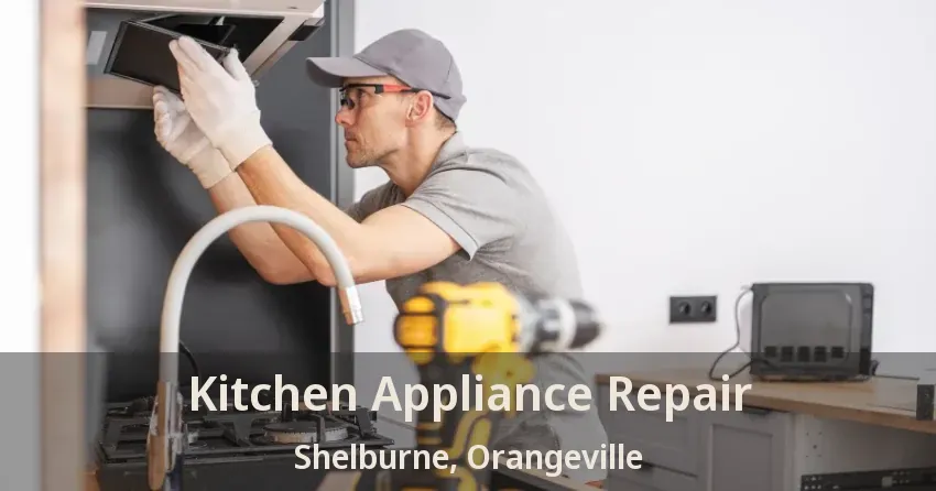 Kitchen Appliance Repair Shelburne, Orangeville - ON