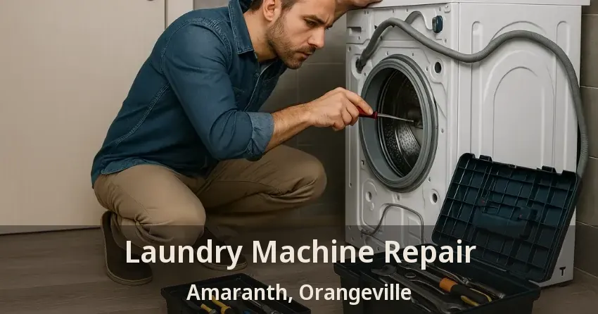 Laundry Machine Repair Amaranth, Orangeville - ON