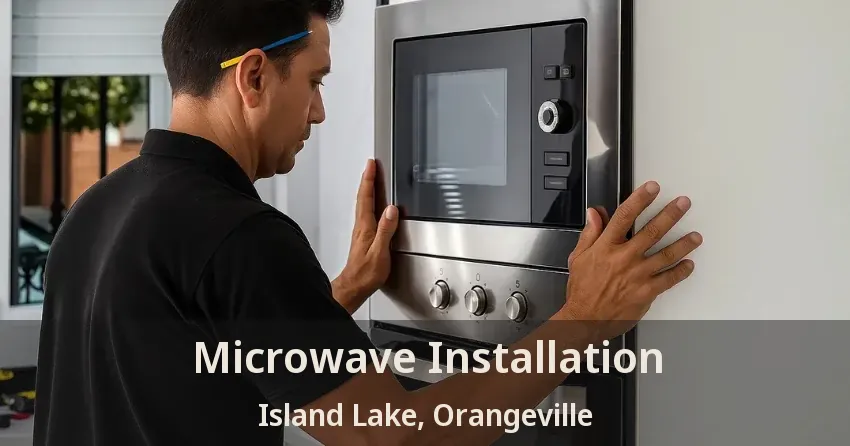 Microwave Installation Island Lake, Orangeville - ON