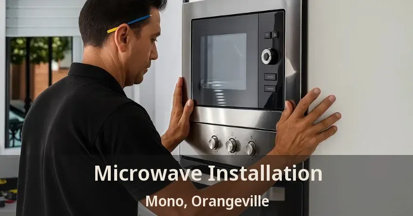Microwave Installation Mono, Orangeville - ON