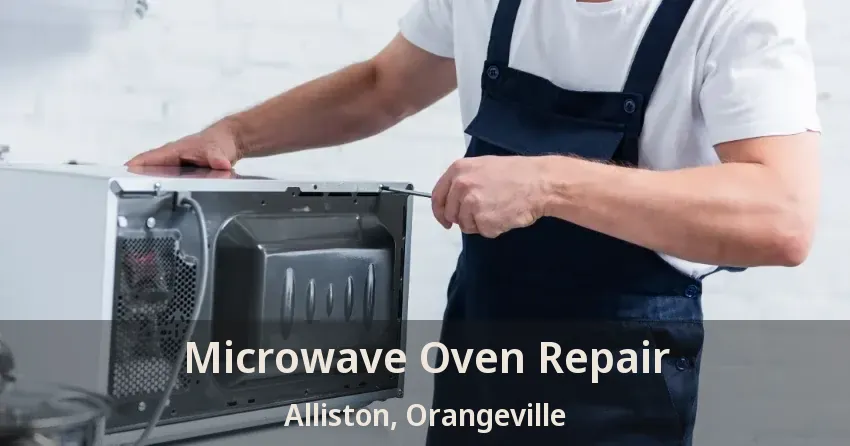 Microwave Oven Repair Alliston, Orangeville - ON