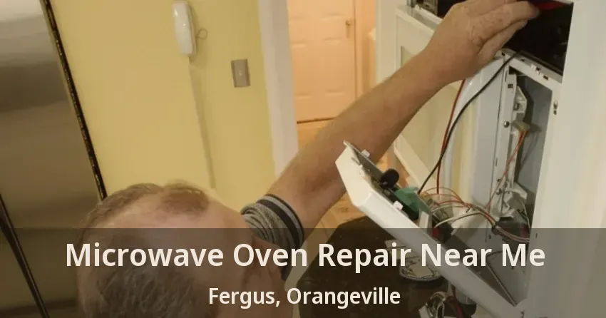 Microwave Oven Repair Near Me Fergus, Orangeville - ON
