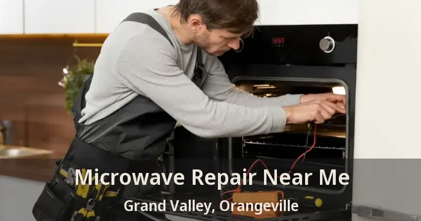 Microwave Repair Near Me Grand Valley, Orangeville - ON