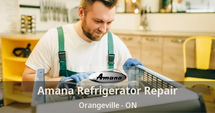 Amana Refrigerator Repair Orangeville - ON
