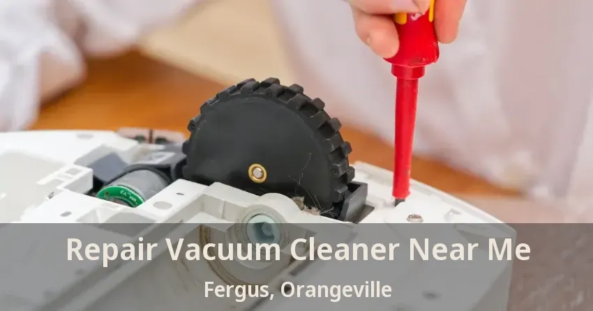 Repair Vacuum Cleaner Near Me Fergus, Orangeville - ON