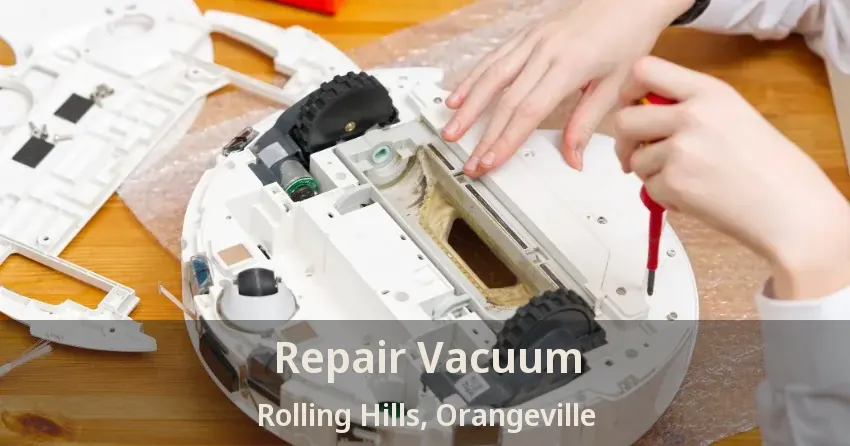 Repair Vacuum Rolling Hills, Orangeville - ON