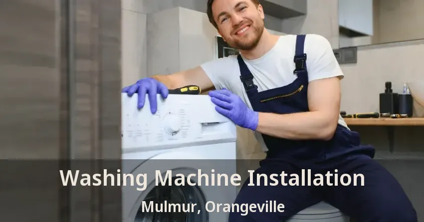 Washing Machine Installation Mulmur, Orangeville - ON